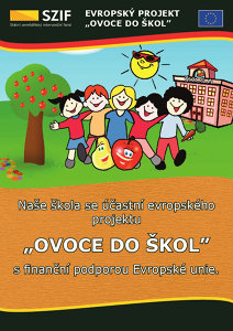 Plakát projektu Ovoce do škol
